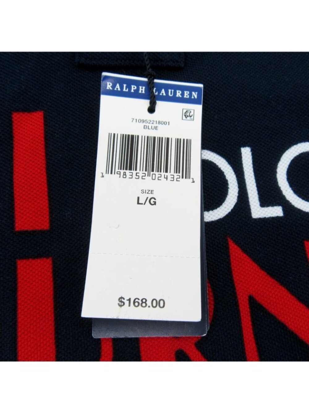 Polo Ralph Lauren Ski Tourney Winter Event Polo Shirt Men's Size Large Navy NEW - Picture 11 of 13